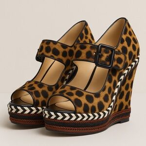 Christian Louboutin Leopard Print Women's Shoes